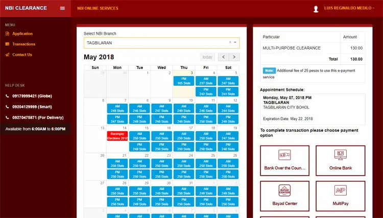 NBI clearance online