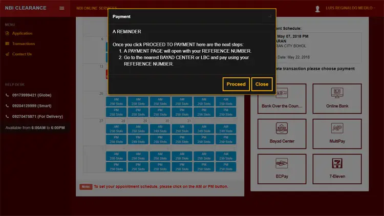 NBI clearance online