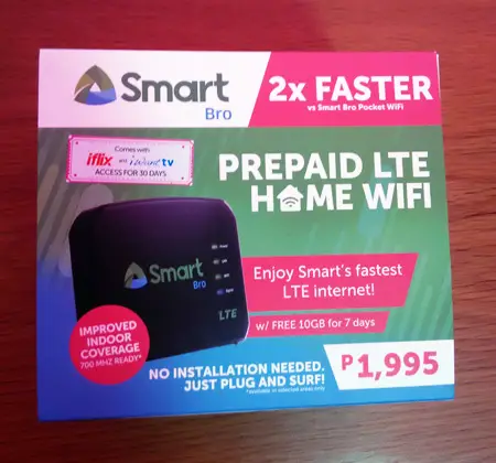 Smart Bro LTE Home WiFi