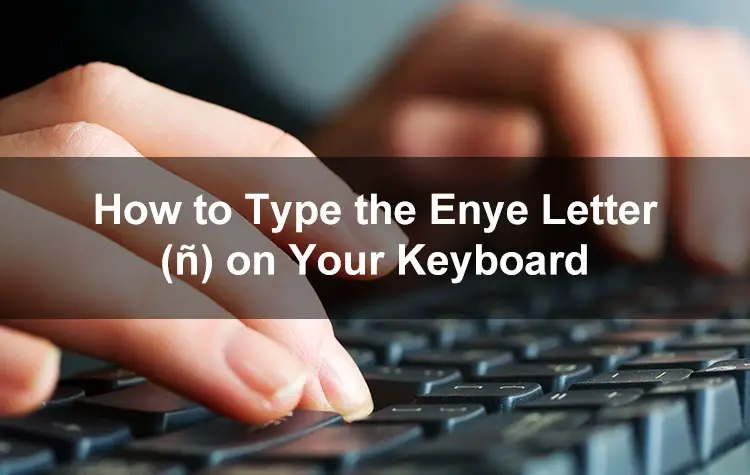 how to type n with tilde on pc
