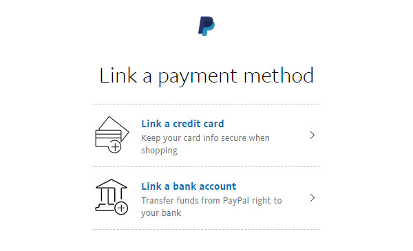 Link a payment method