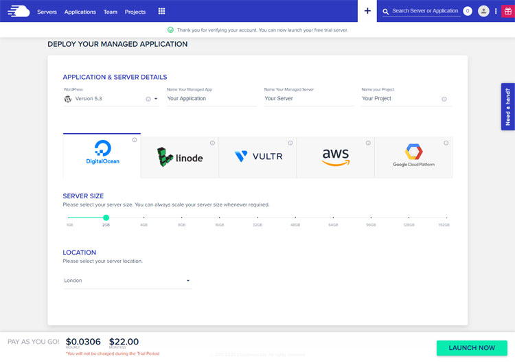 Cloudways platform