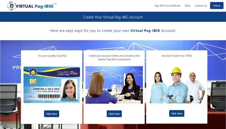 Create your account to check your Pag-IBIG contributions online