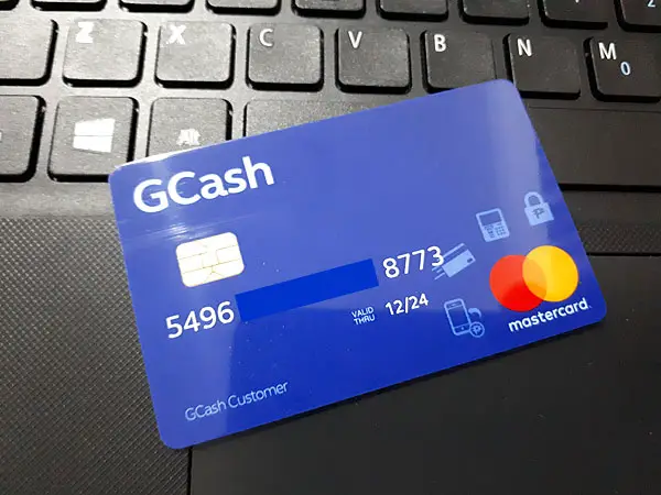 GCash MasterCard prepaid debit card