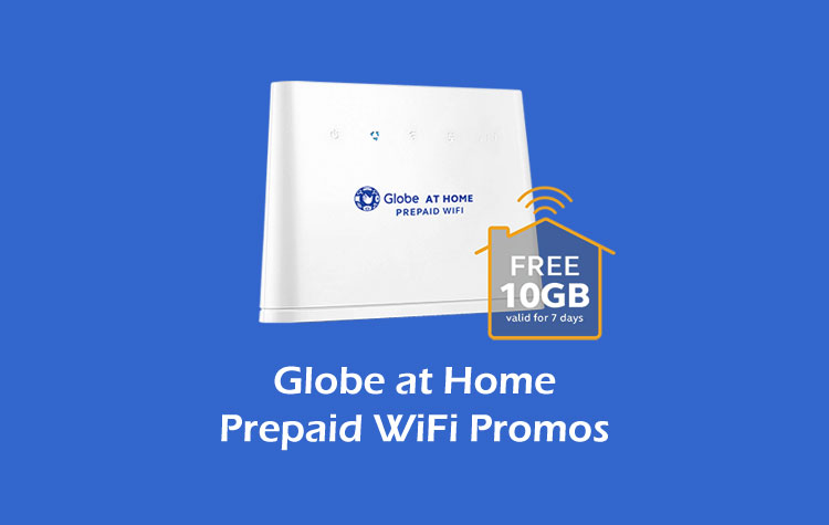Complete List of Globe at Home Prepaid WiFi Promos
