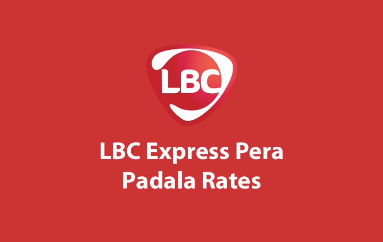 LBC Express Pera Padala Rates for 2024