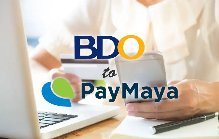 How to Transfer Money From BDO to PayMaya