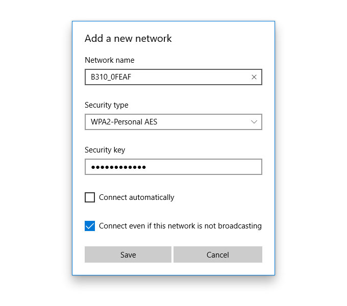 Add a network