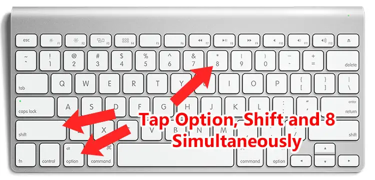Degree symbol in Mac keyboard