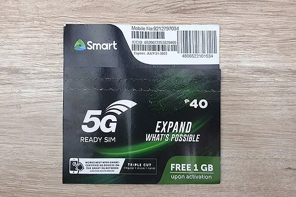 Smart prepaid SIM