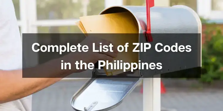 and Updated List ZIP Codes in the Philippines - Tech Pilipinas