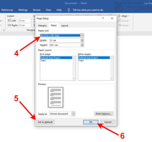 What is the A4 Bond Paper Size in Microsoft Word? - Tech Pilipinas