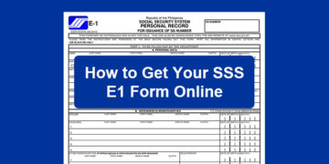 How to Get Your SSS E1 Form or Personal Record Online (2025 Updated ...