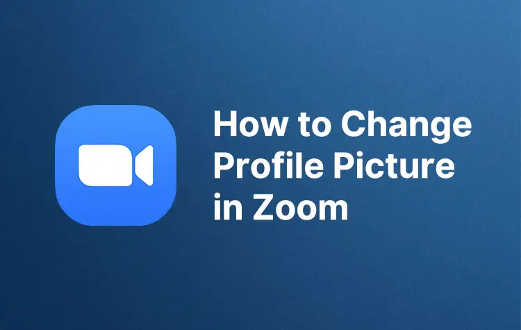 How to Change Your Profile Picture in Zoom