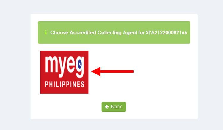 Accredited collecting agent
