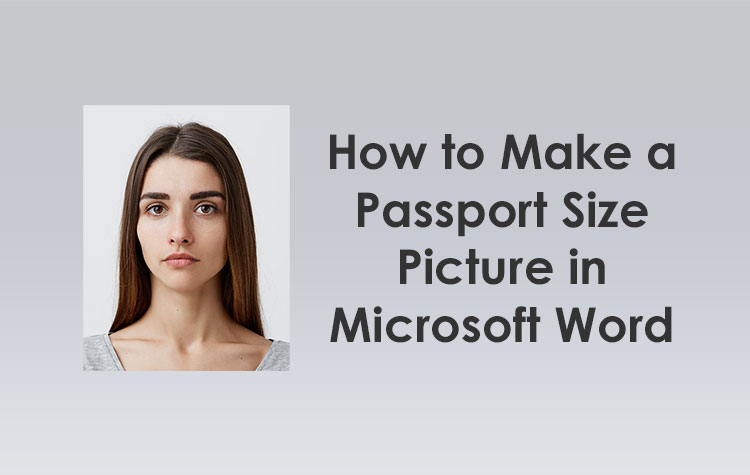 How to Make a Passport Size Picture in Microsoft Word - Tech Pilipinas