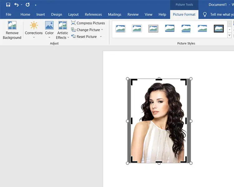 How to make a wallet photo in Microsoft Word