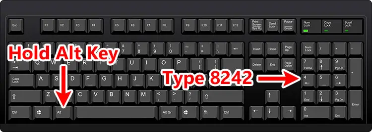 Keyboard shortcut for feet symbol (prime symbol)