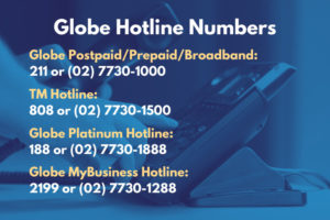 globe business plan hotline