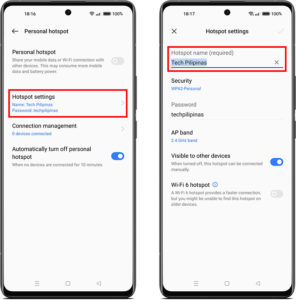 how to change hotspot name iphone 15 pro
