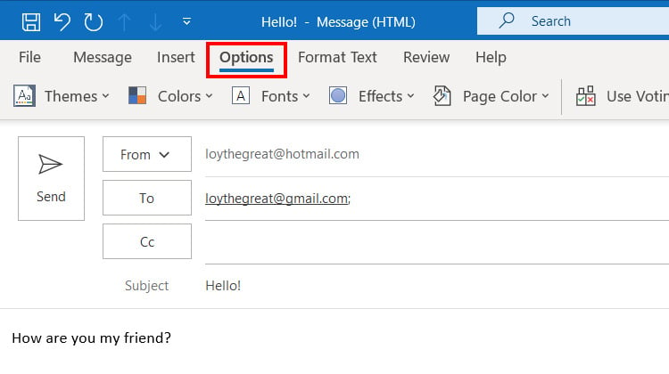 Delay delivery in Outlook