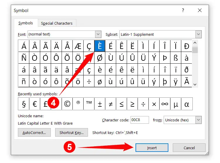 How To Type An Accent Aigu In Microsoft Word at Amanda Witty blog