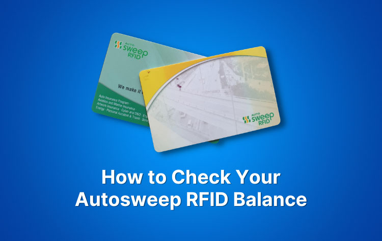 How to Check Your Autosweep RFID Balance Online