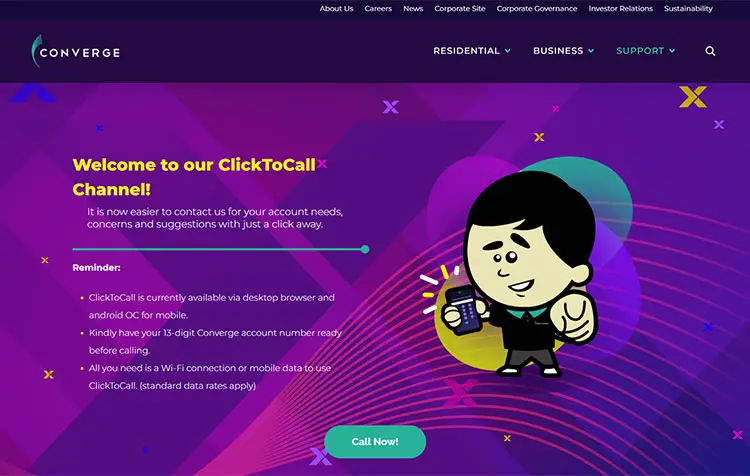 Converge ClickToCall