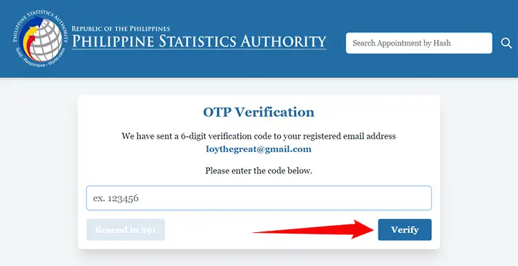 OTP verification