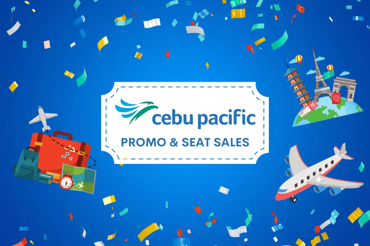 Cebu Pacific Promo and Seat Sales (September 2023 Updated List)