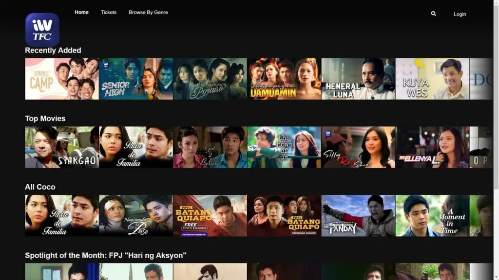 Watch Pinoy movies for free with iWantTFC