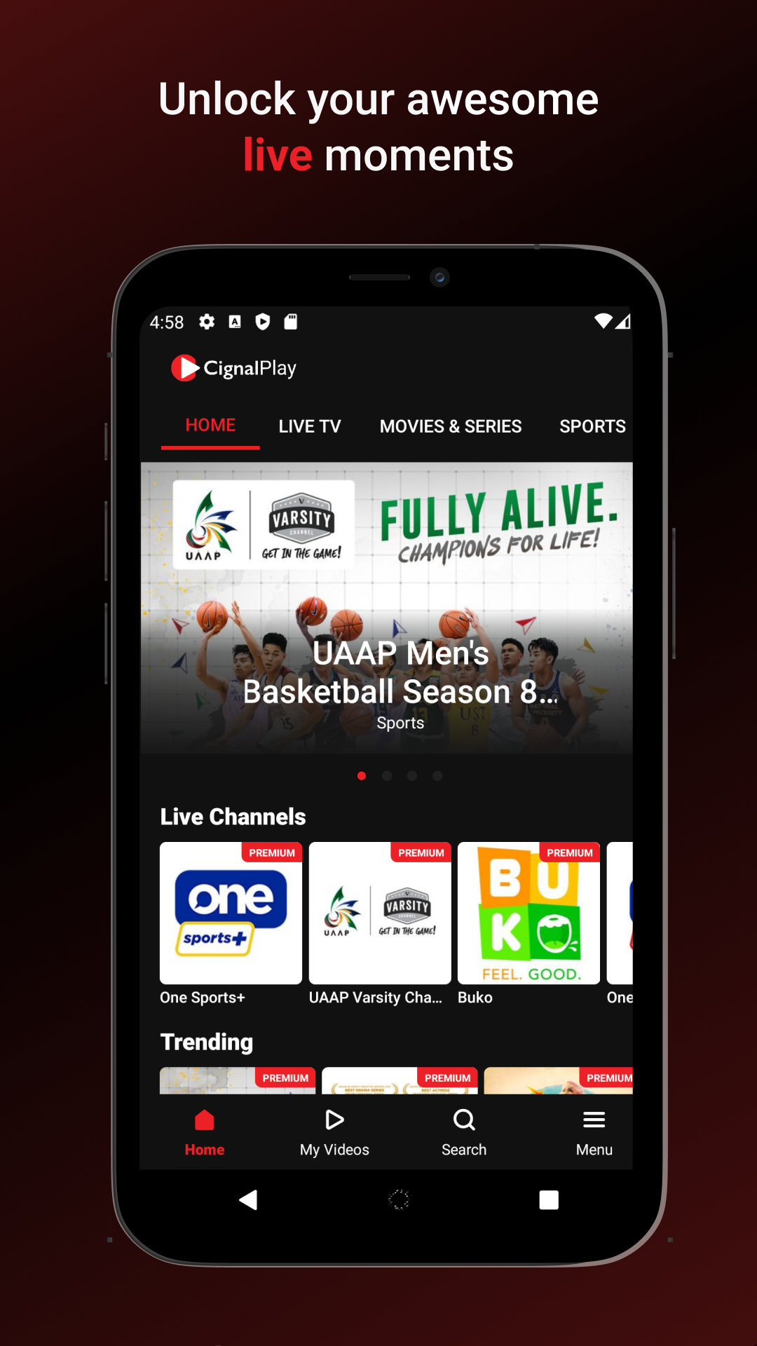 Cignal Play app