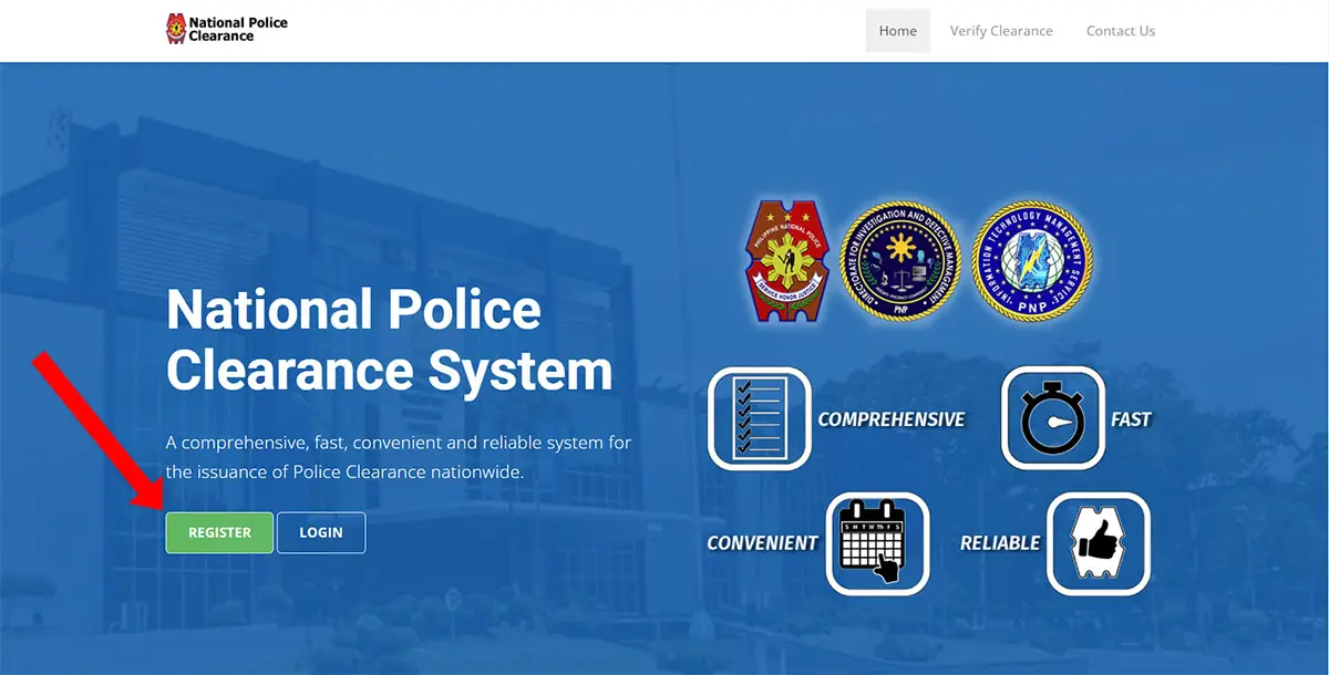 National Police Clearance System