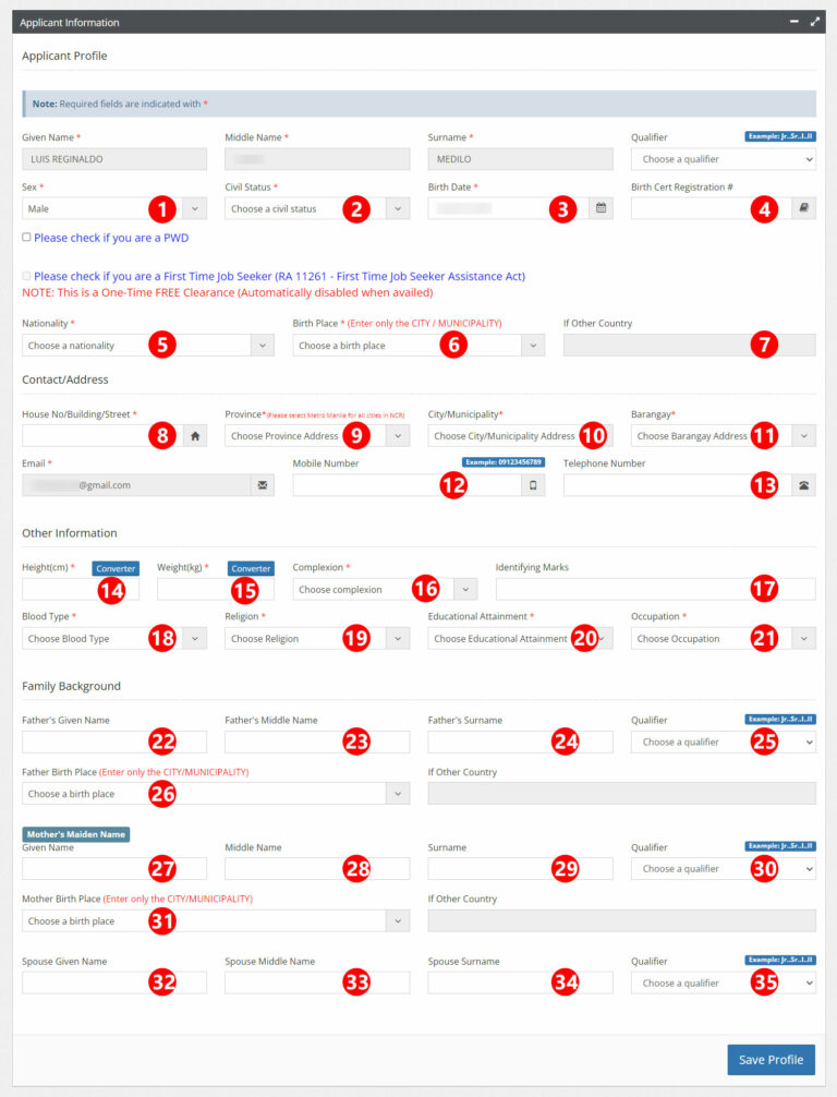 National Police Clearance Online Registration and Appointment Guide for ...