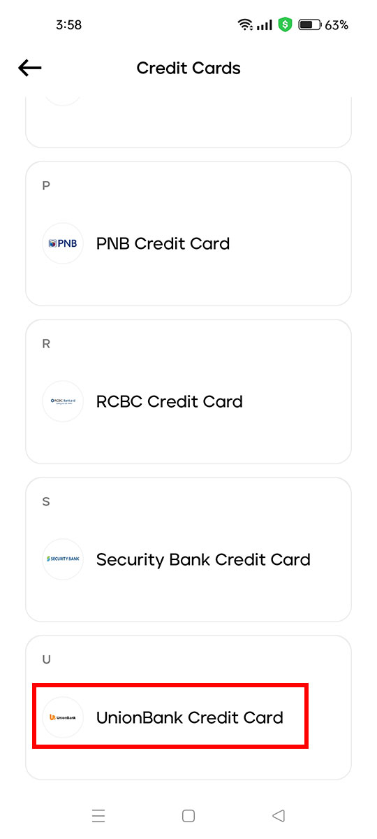 How to pay Citibank credit card via Maya