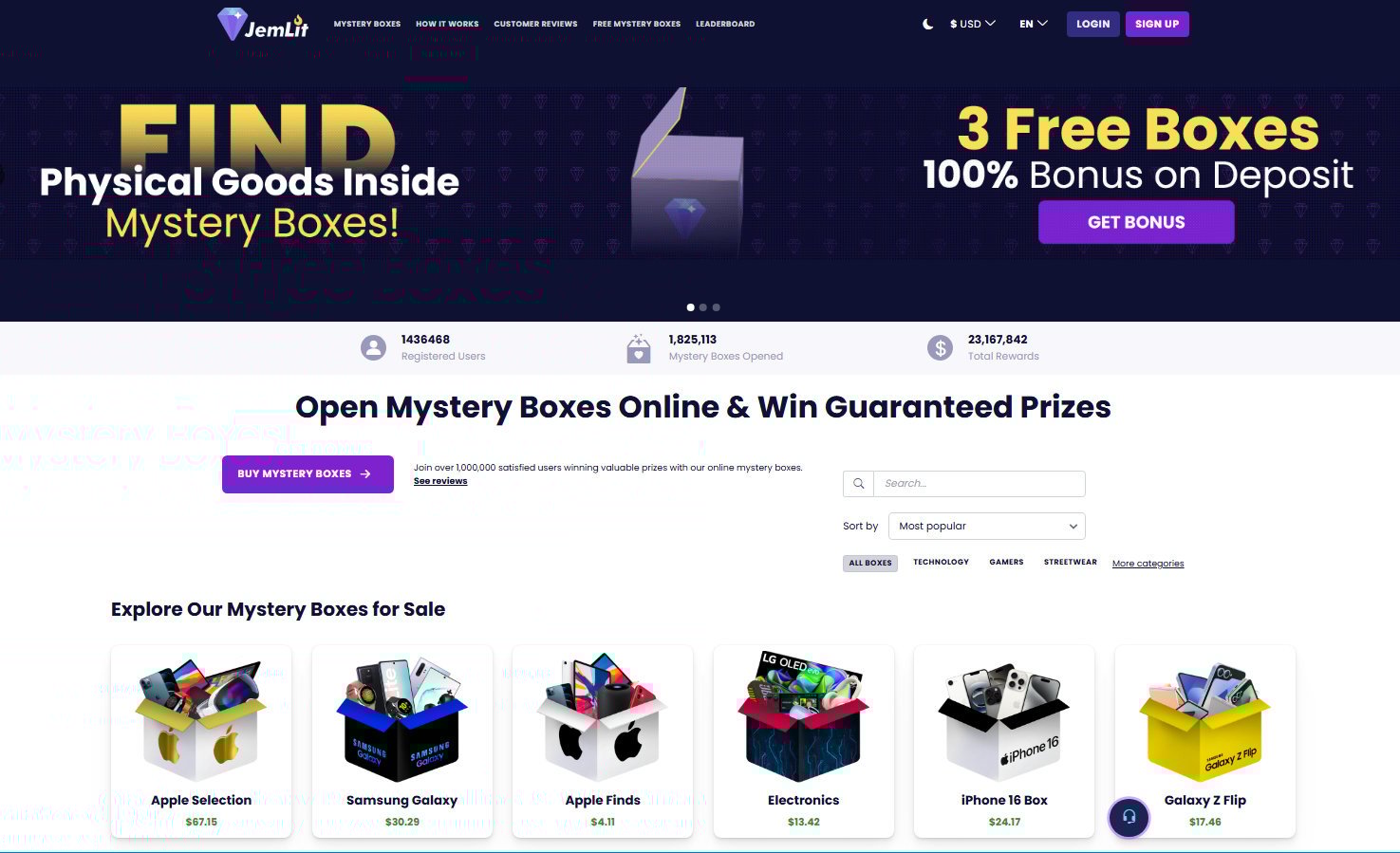 Jemlit Mystery Boxes
