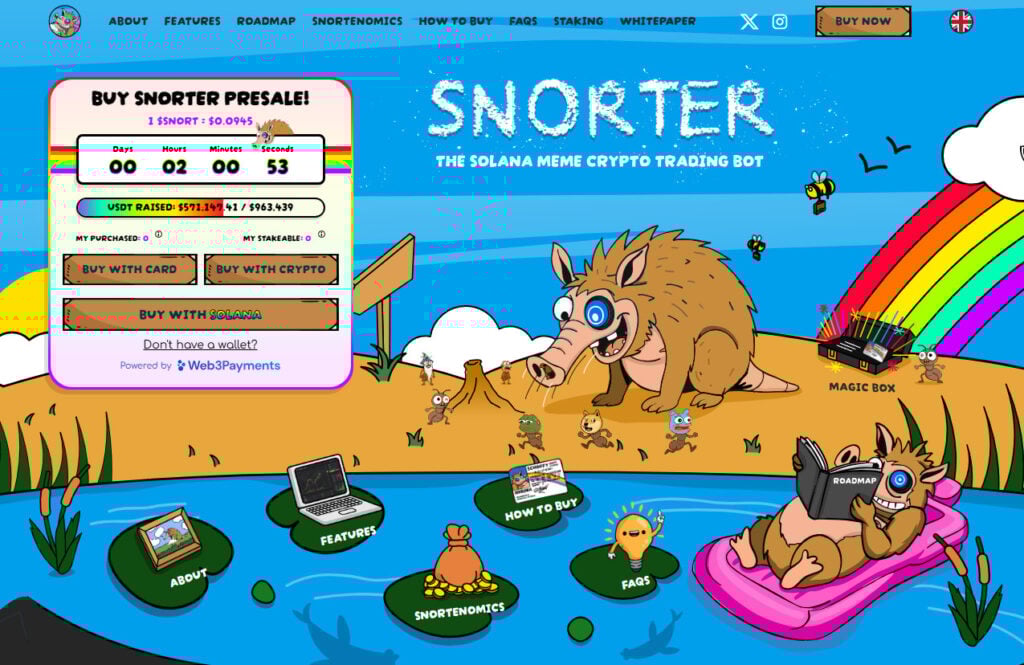 Snorter crypto trading bot