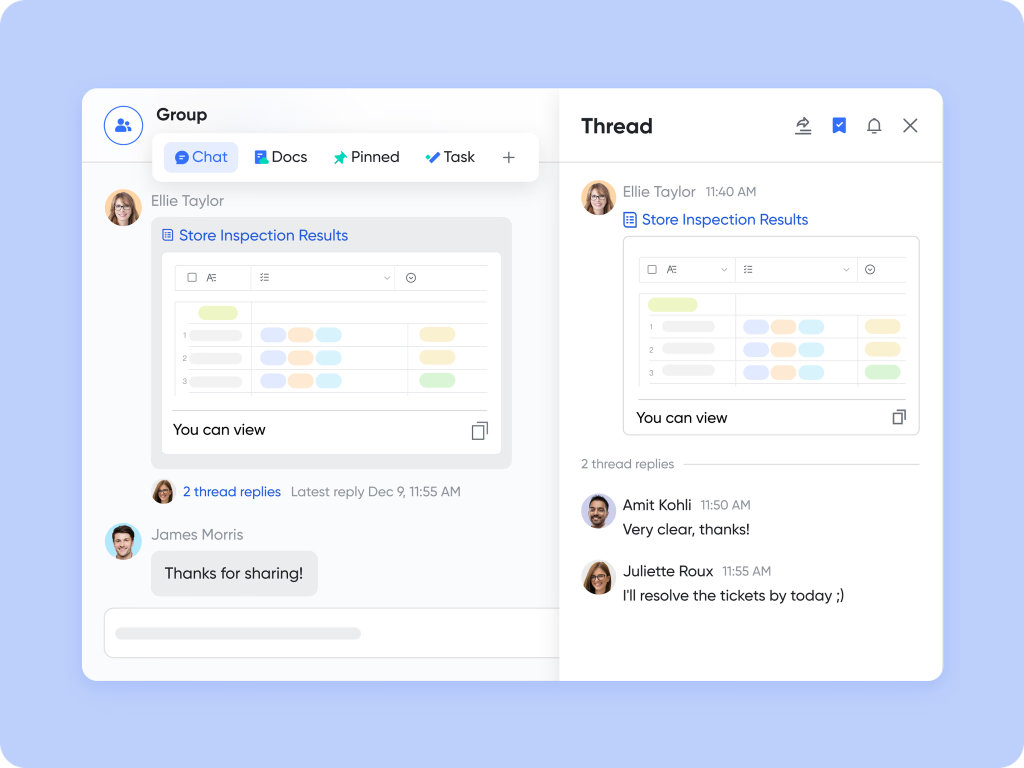 Lark communication tool