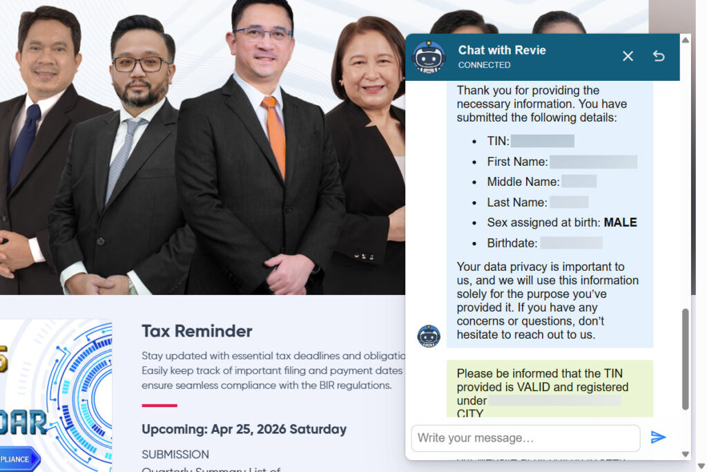 Tin Validation Slip Example How to Get a TIN Verification Slip From the BIR (2026 Updated Guide ...