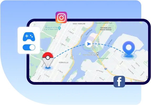 MocPoGo game mode and social mode