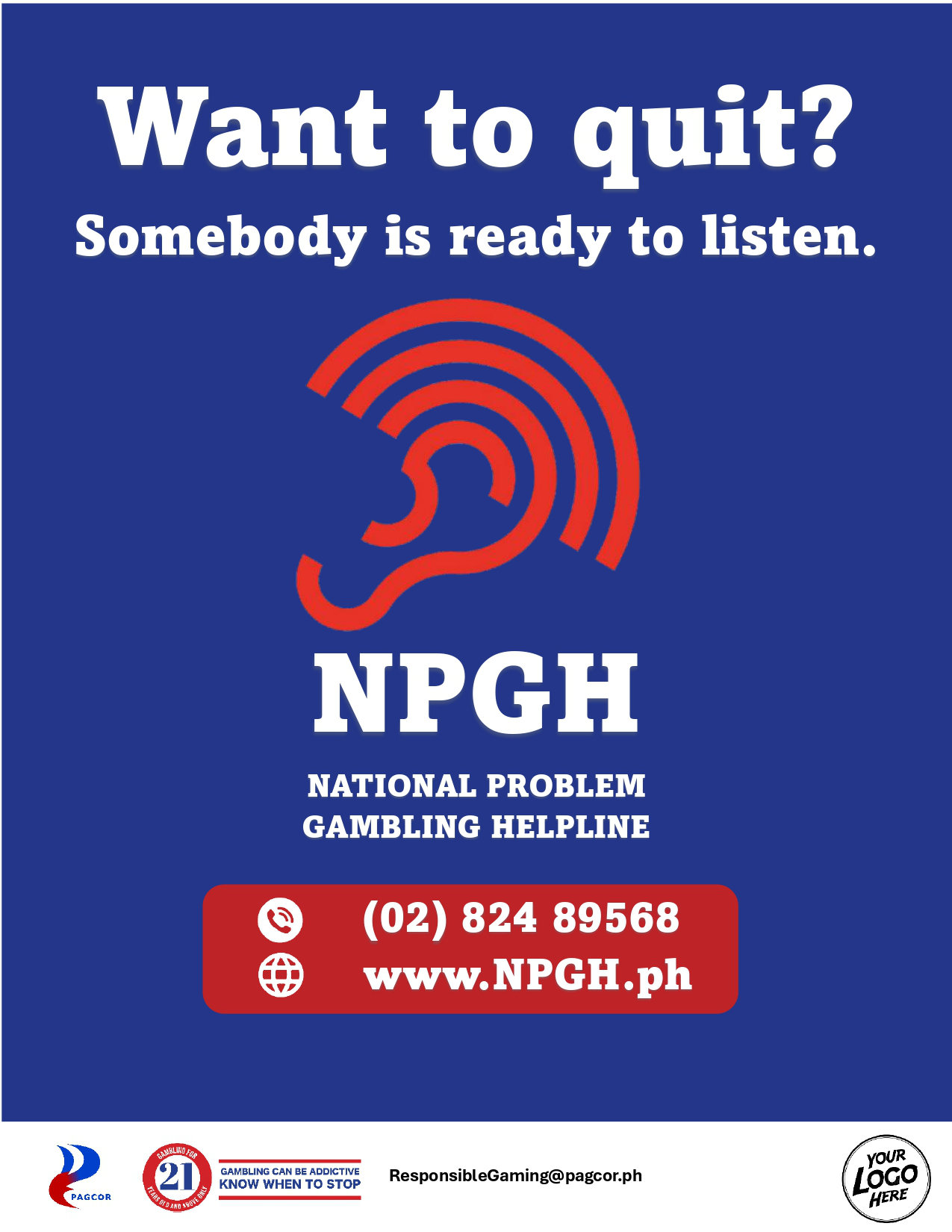 Pagcor gambling helpline