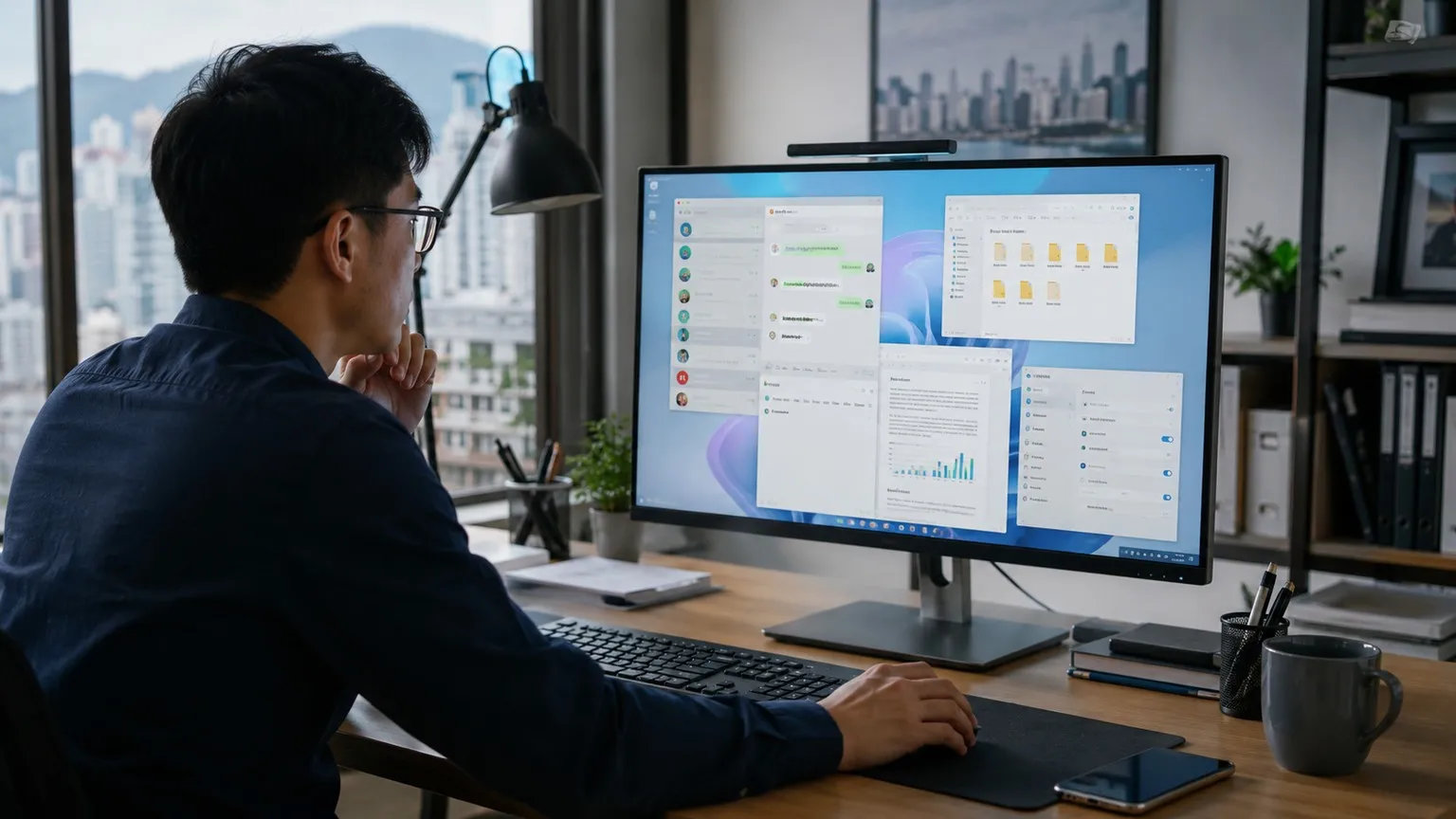 How to Set Up a Multilingual Desktop Messaging Workspace on Windows