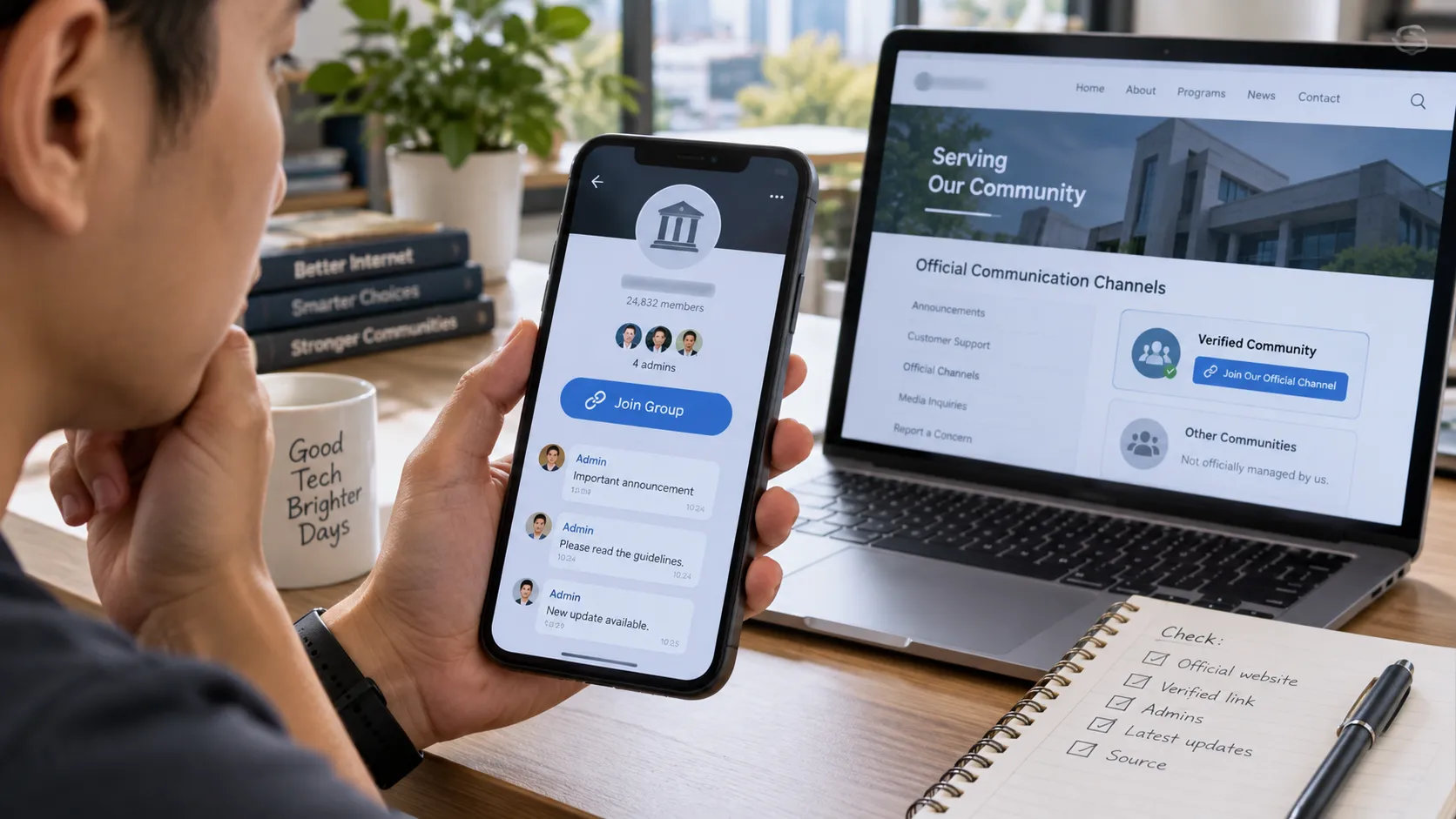 A Group Invite Is Not Proof of Authority: How to Verify Who Actually Runs an Online Community