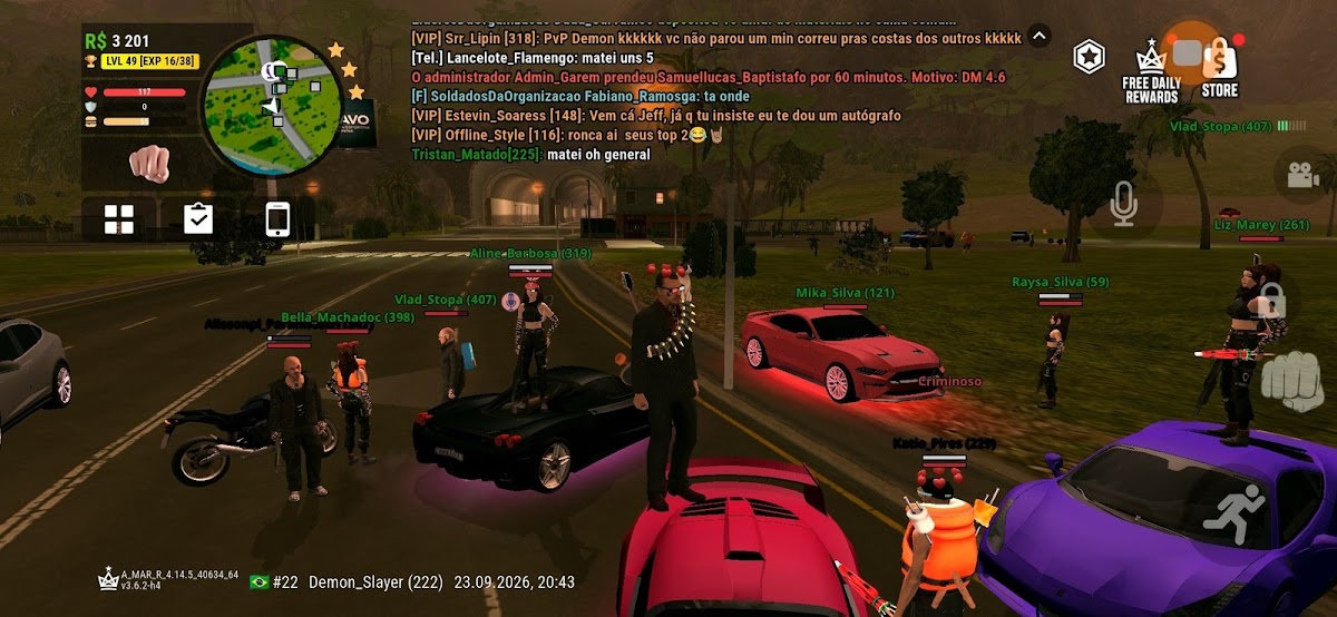 Rio Rise roleplay game city